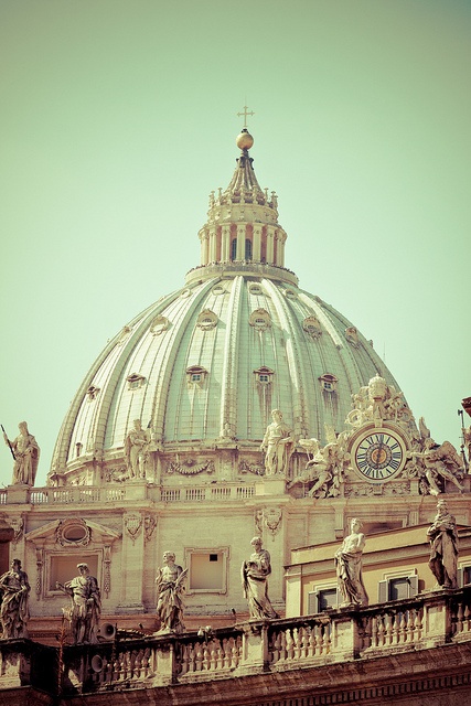 Photo:  Dome of St. Peter's Basilica Designed by Michelangelo